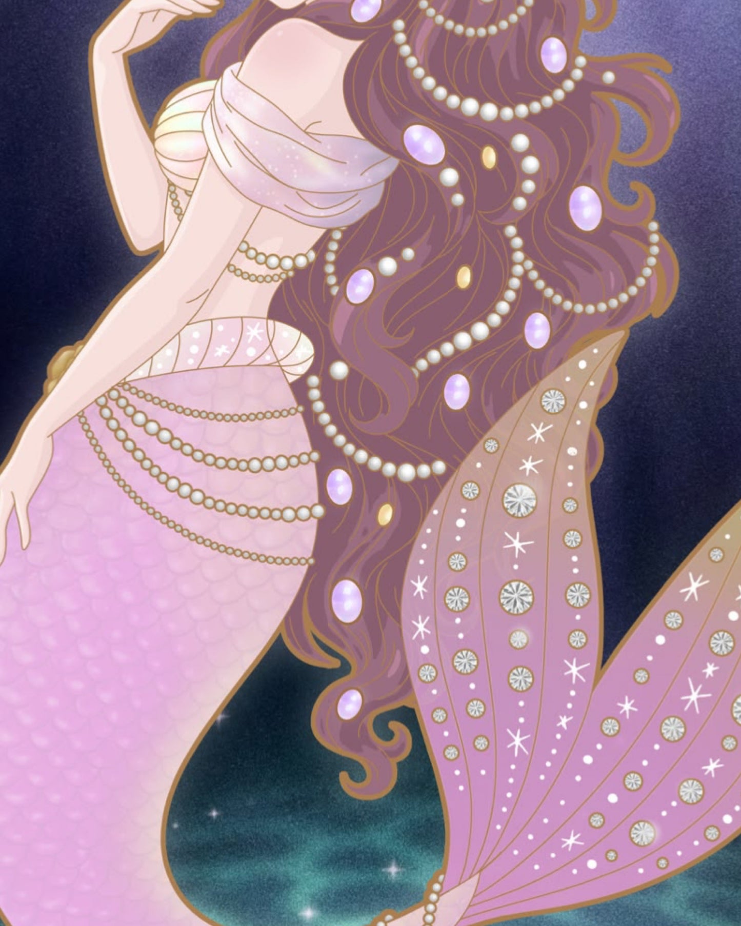 Magically Horrific™ Luxe Sirèn 2 Limited Edition Pin (Pastel)