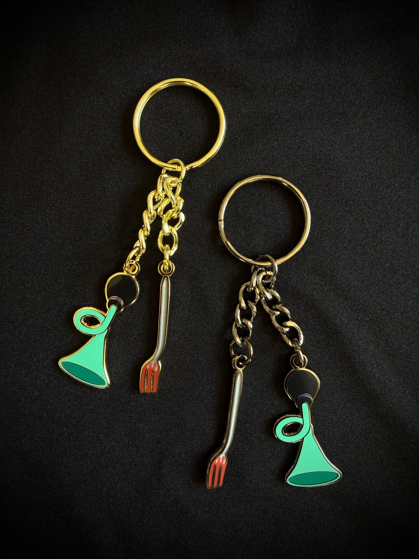 Magically Horrific™ 1990 Arielwise Novelty Keychain Charm