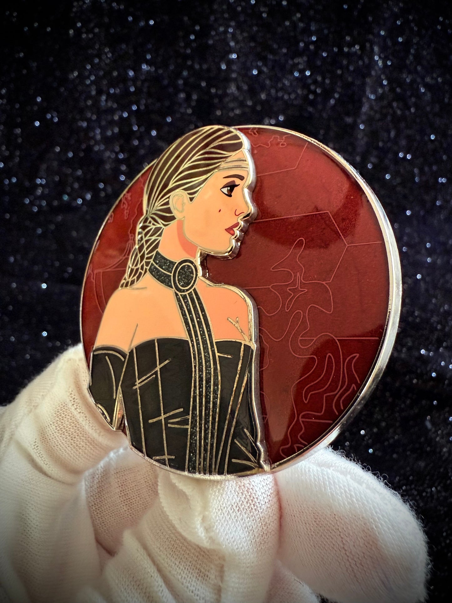 Magically Horrific™ Profile Limited Edition Pin MT4BWY LE 25 SILVER METAL VARIANT BLACK OUTFIT PAD