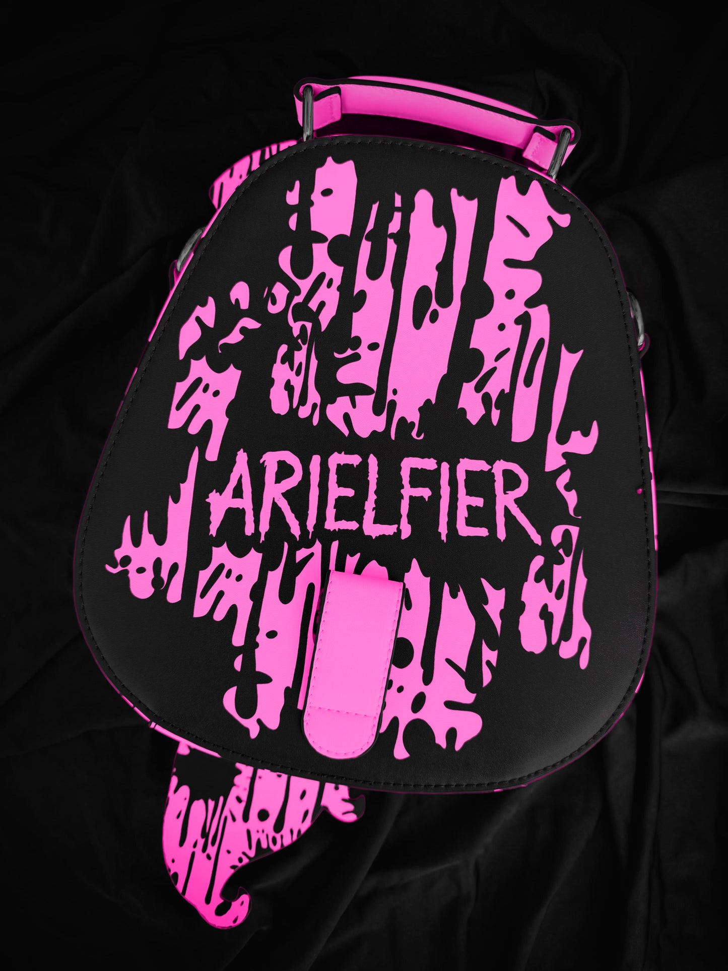 Magically Horrific™ AF GOREY/SUPER BLOODY Limited Edition Novelty Purse/ Backpack PINK