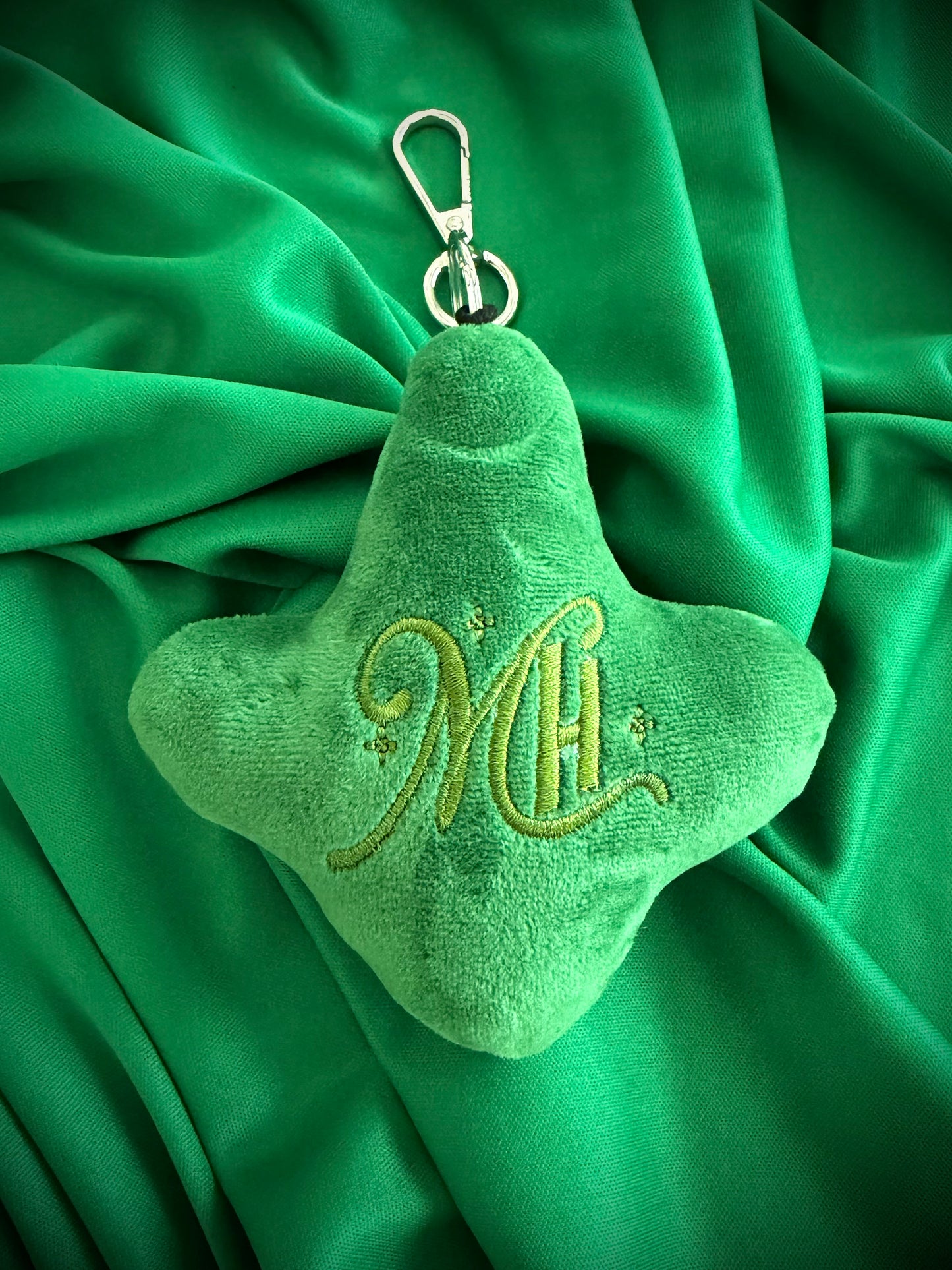 Magically Horrific™ PUFFED UP Plush Keychain (Green Witch)
