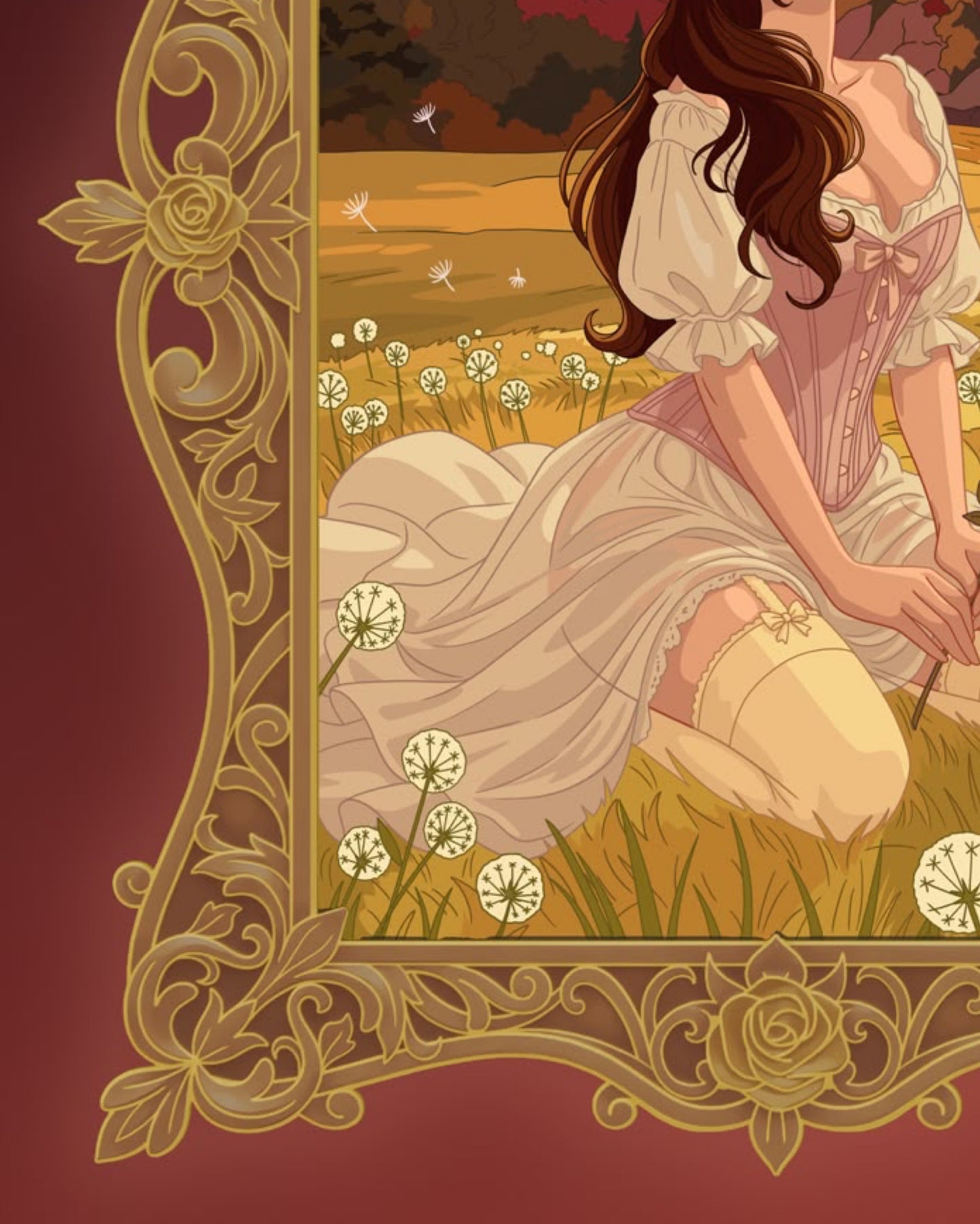Magically Horrific™ Artistic Allure Collection: Book Girlie Limited Edition Pin + Print + Sticker