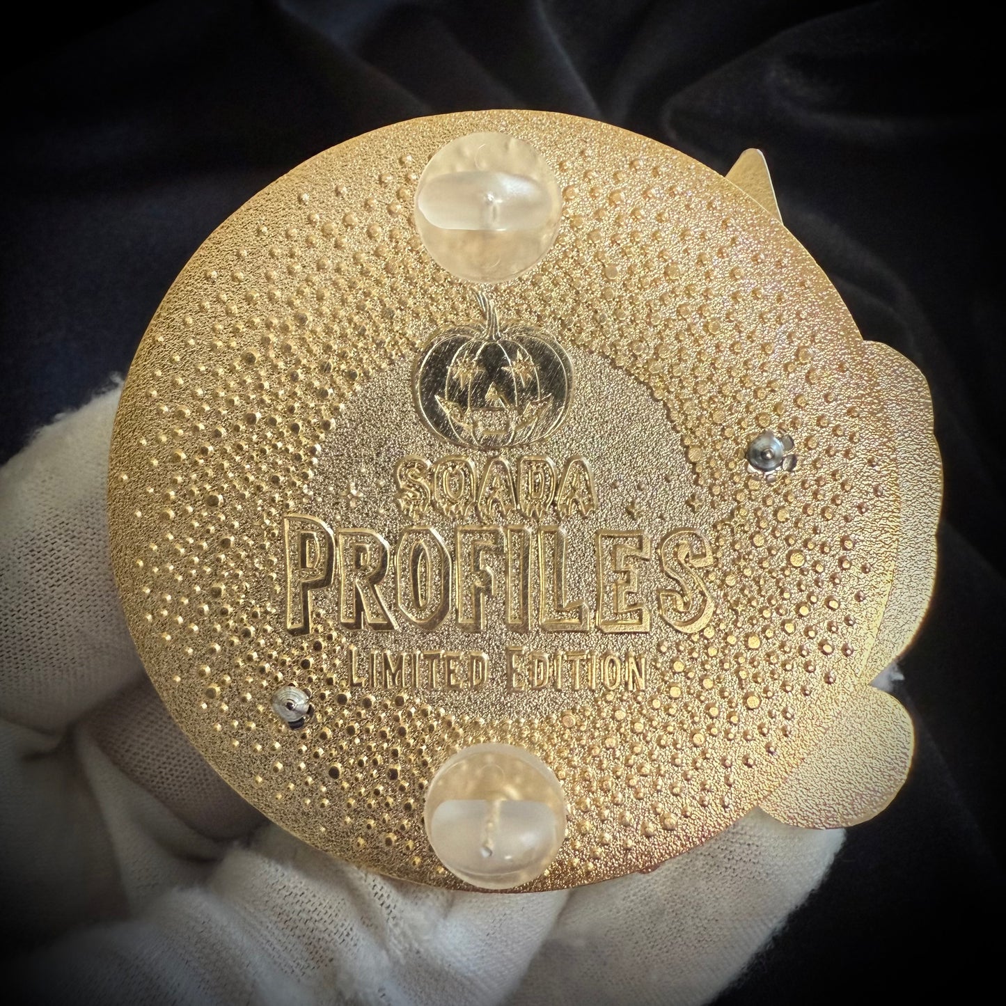 Magically Horrific™ Profile Limited Edition Pin GOLD SLEEP PINK