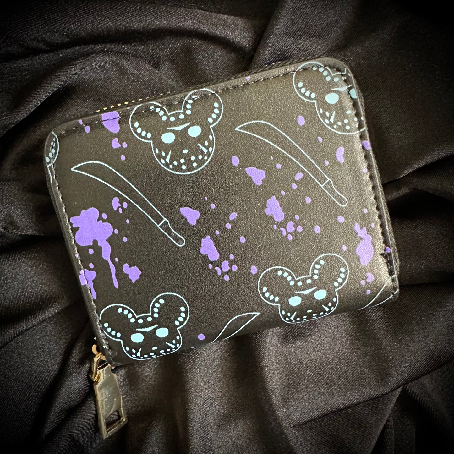 Magically Horrific™ The VM Novelty Wallet (8 BIT BLUE)
