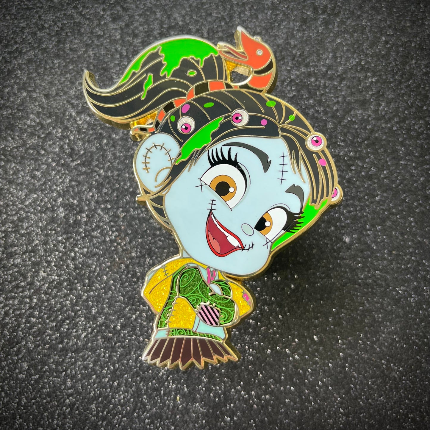 Magically Horrific™ “Sewn Up Sister: V" Limited Edition Pin