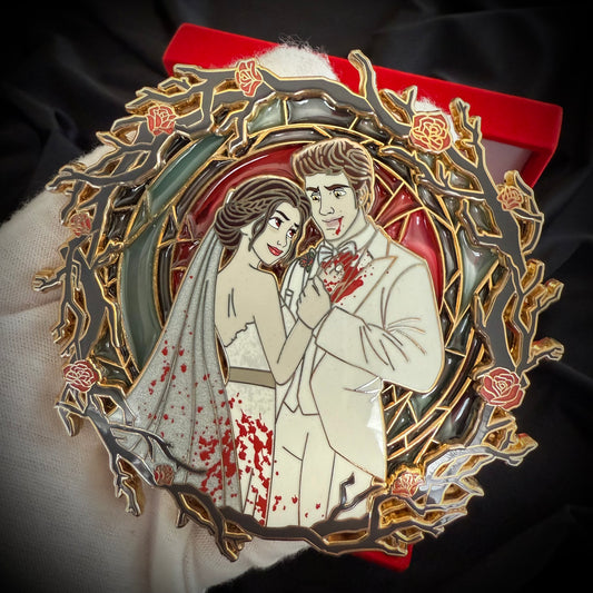 Magically Horrific™ My Favorite Love Stories: “Starlight Blood Variant” Limited Edition Pin
