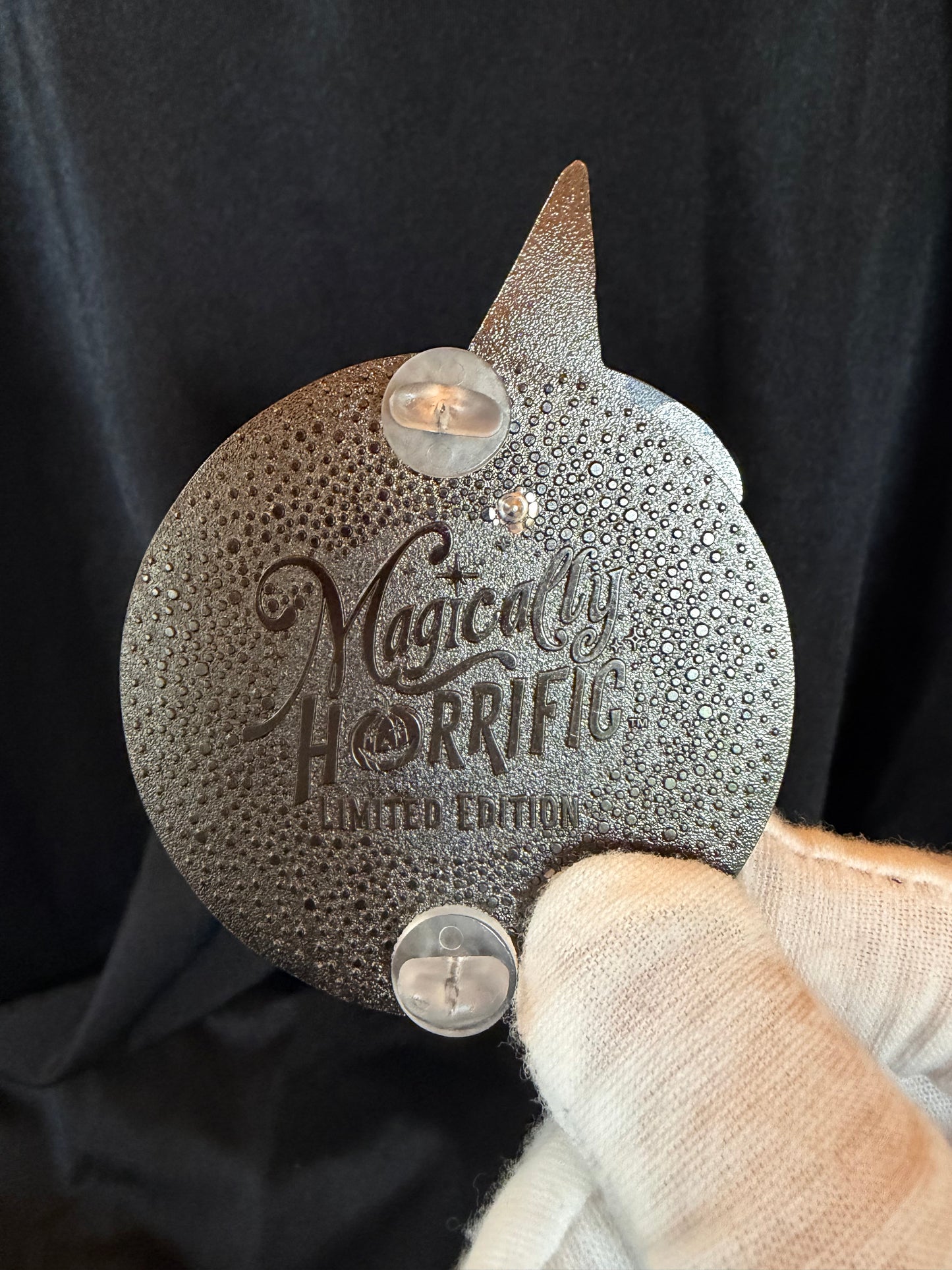 Magically Horrific™ Profile Limited Edition Pin MARCH WW B&W