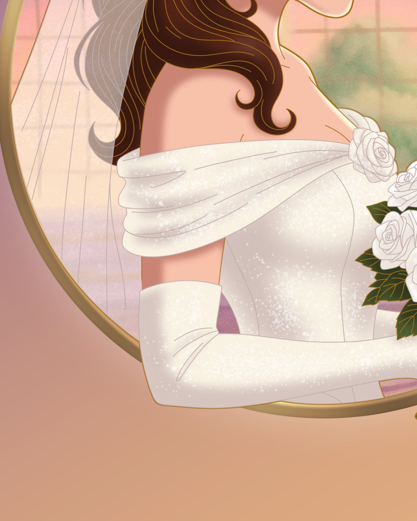 Magically Horrific™ Profile Limited Edition Pin Wedding B