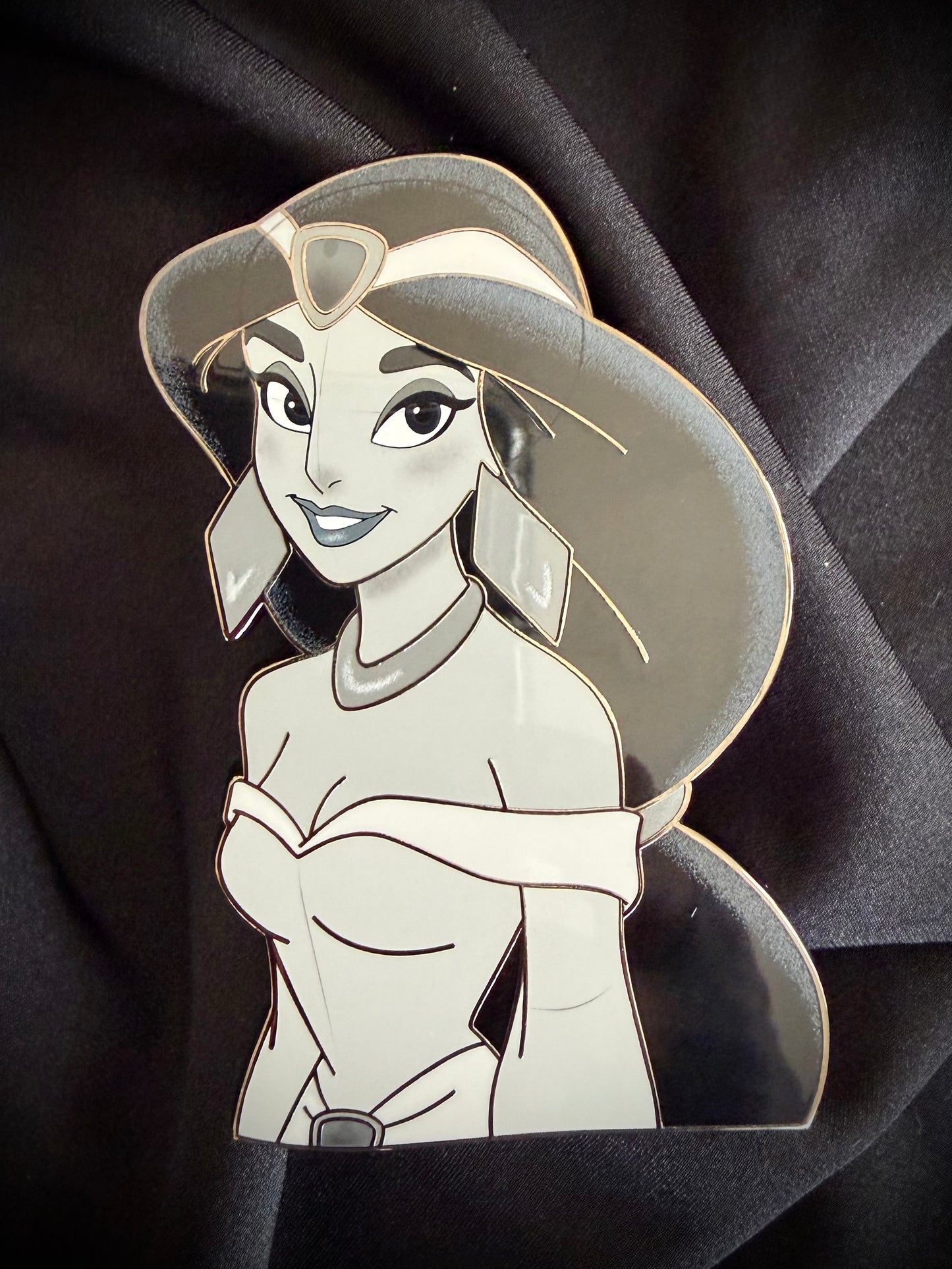 Magically Horrific™ “Simon’s Sketchbook” BW Limited Edition Pin (PURP J)