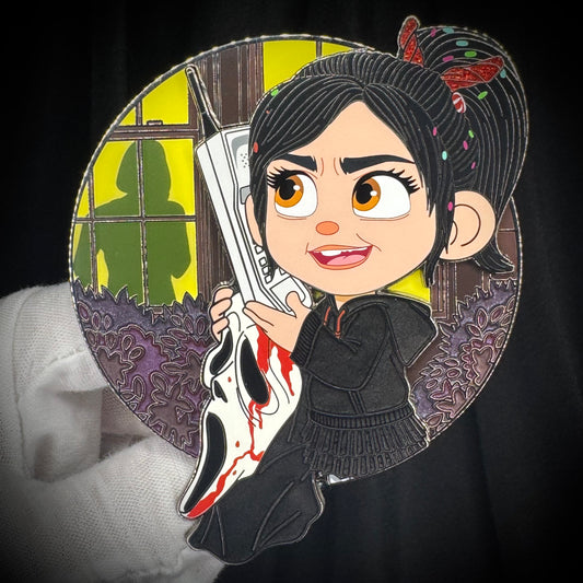Magically Horrific™ "Surprise Glitch!" Fantasy Limited Edition Pin (Black Outfit Color)