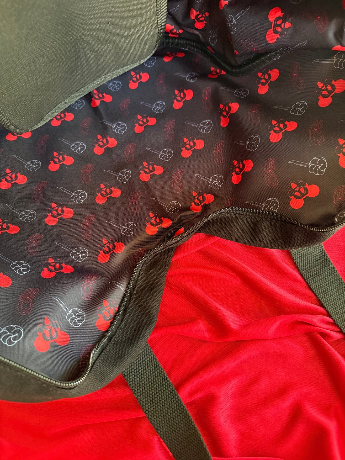 Magically Horrific™ GM Big Face Zip Tote Bag READY TO SHIP