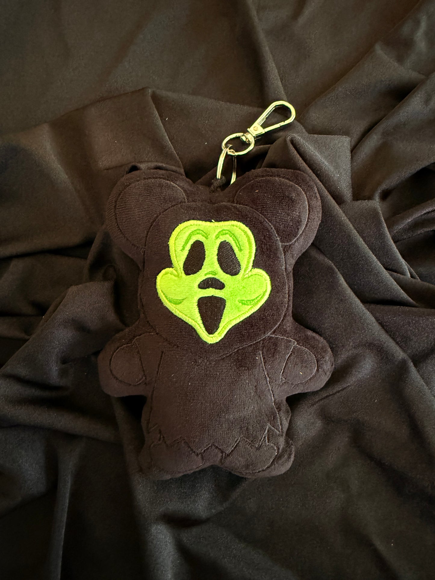 Magically Horrific™ PUFFED UP Plush Keychain (Full Body STAB GREEN GM)