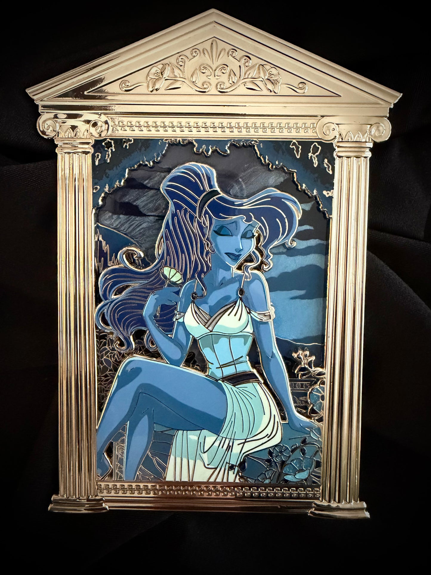 Magically Horrific™ Artistic Allure Collection: MG BLUE Limited Edition Pin + Print + Sticker