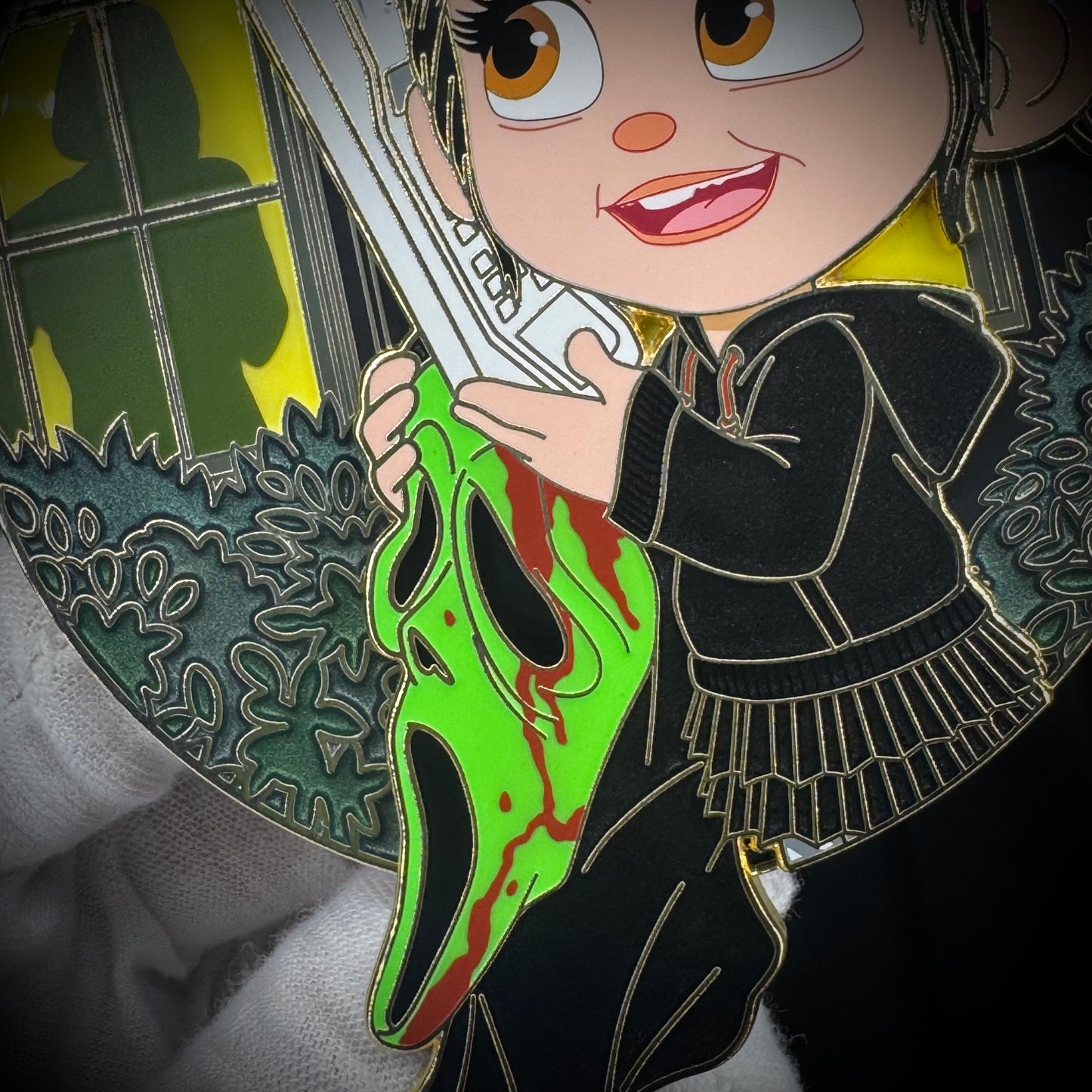Magically Horrific™ "Surprise Glitch!" Fantasy Limited Edition Pin (STAB Green Color)