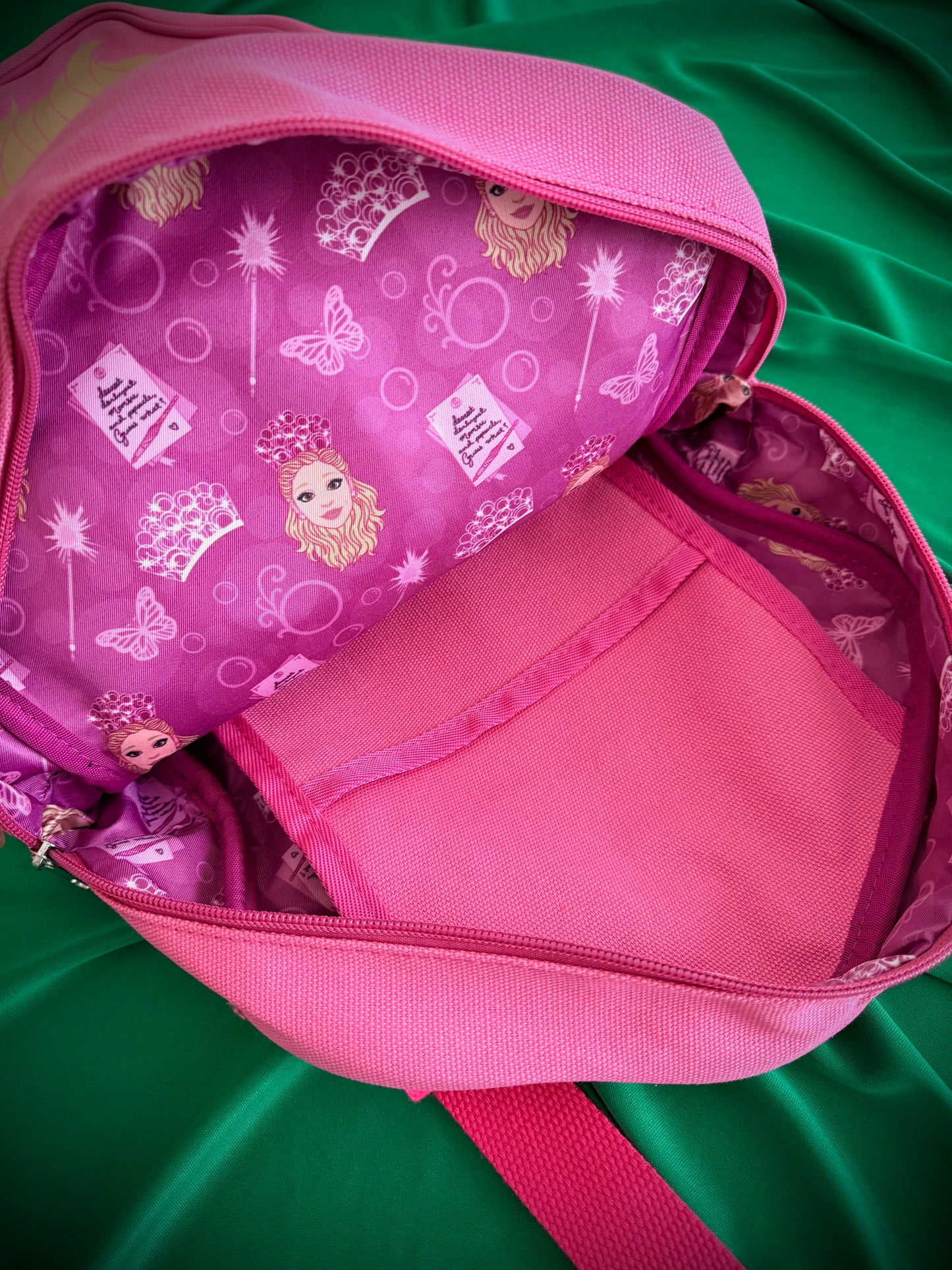 Magically Horrific™ BLONDE & PINK Big Face Zip Tote Bag