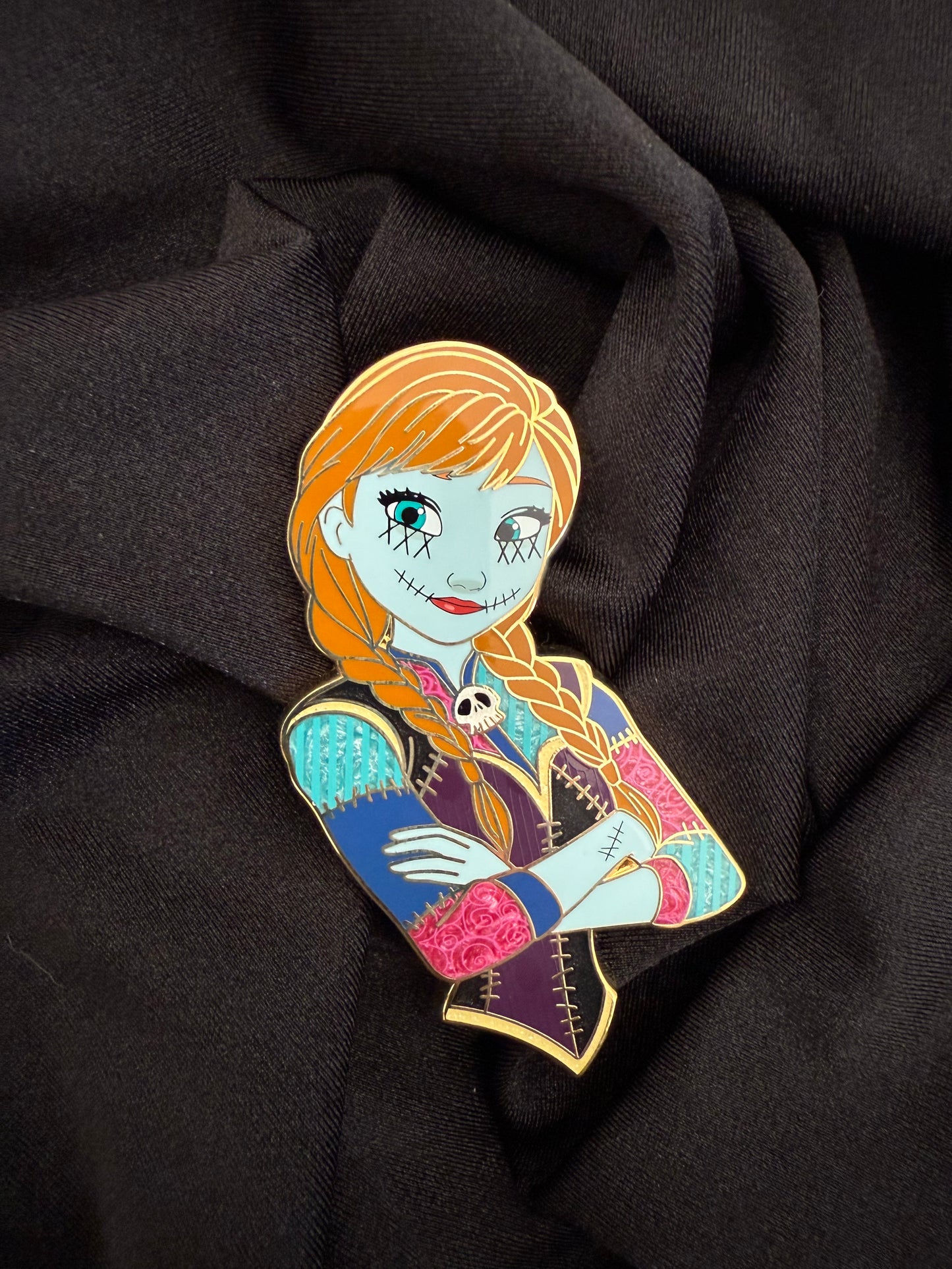 Magically Horrific™ Sewn Sisters FANTASY LIMITED EDITION PIN A