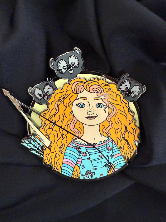 Magically Horrific™ Fantasy Limited Edition Pin PASTEL CHUCKY MERI