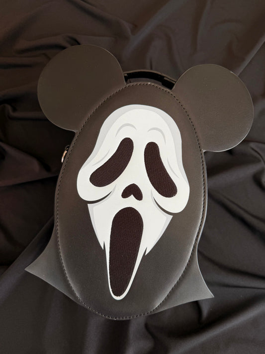 Magically Horrific™ GHOSTMOUSE 2.0 Novelty Purse + Backpack Classic White