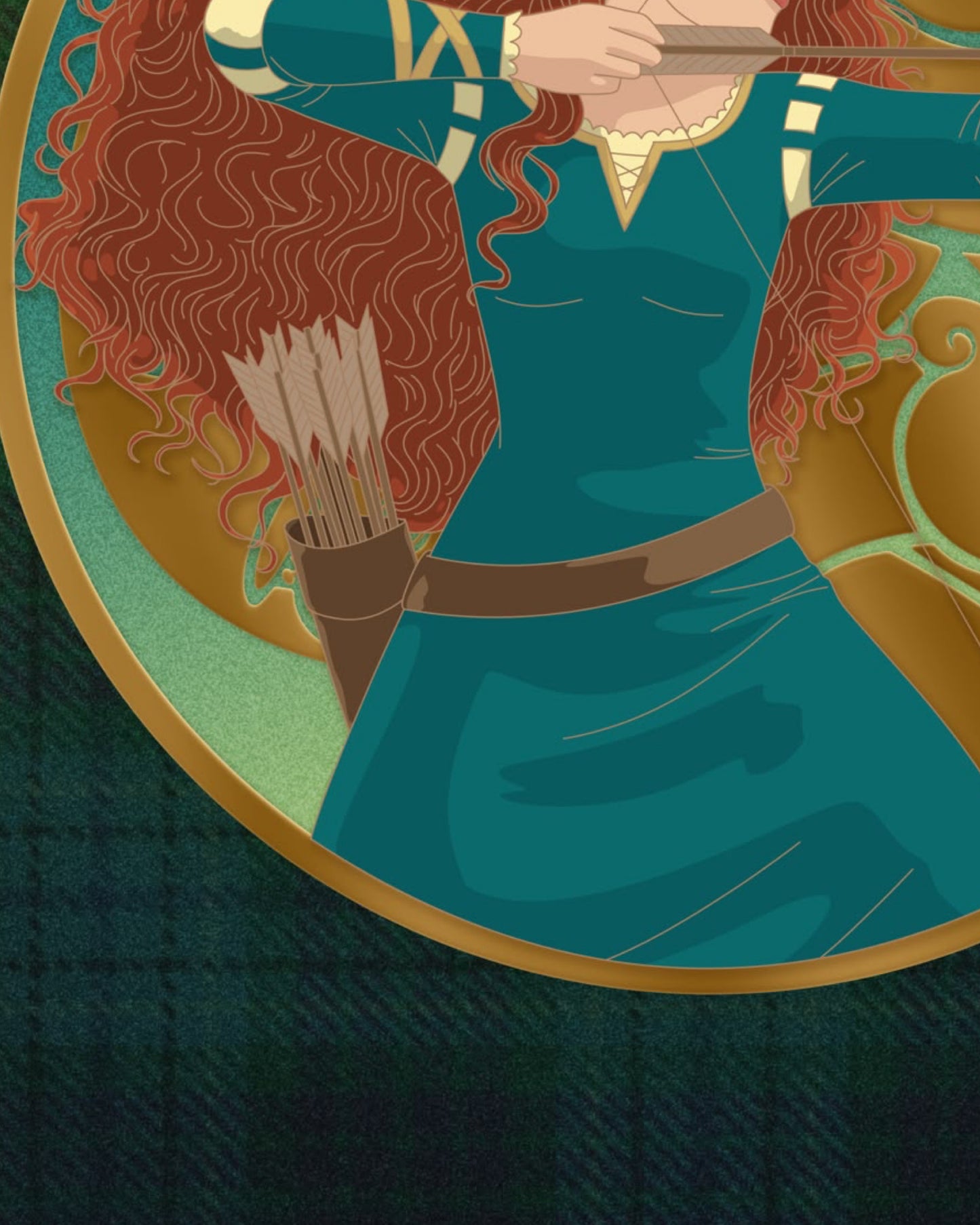 Magically Horrific™ Fabled Valor:  Design 1 Bow & Arrow