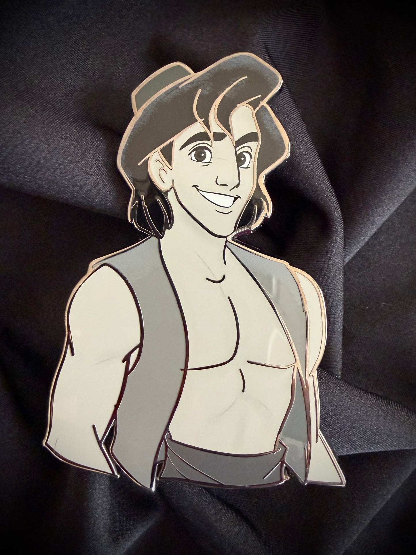 Magically Horrific™ “Simon’s Sketchbook” BW Limited Edition Pin (ALDDN)