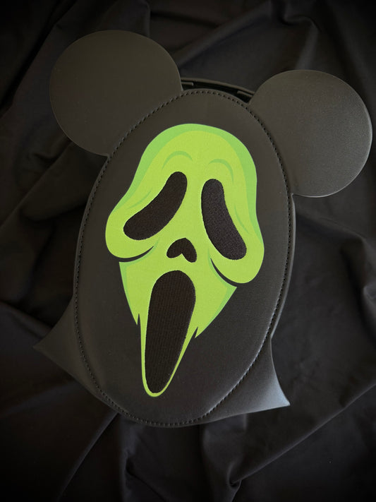 Magically Horrific™ GHOSTMOUSE 2.0 Novelty Purse + Backpack STAB GREEN VERSION