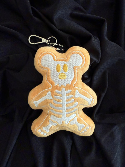 Magically Horrific™ PUFFED UP GingerDEAD Mouse Plush Keychain