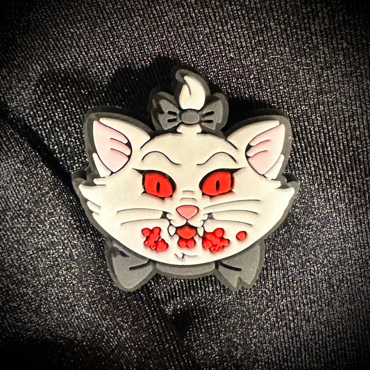 Magically Horrific™ Shoe Charm: CHURCHARIE BLACK BOW