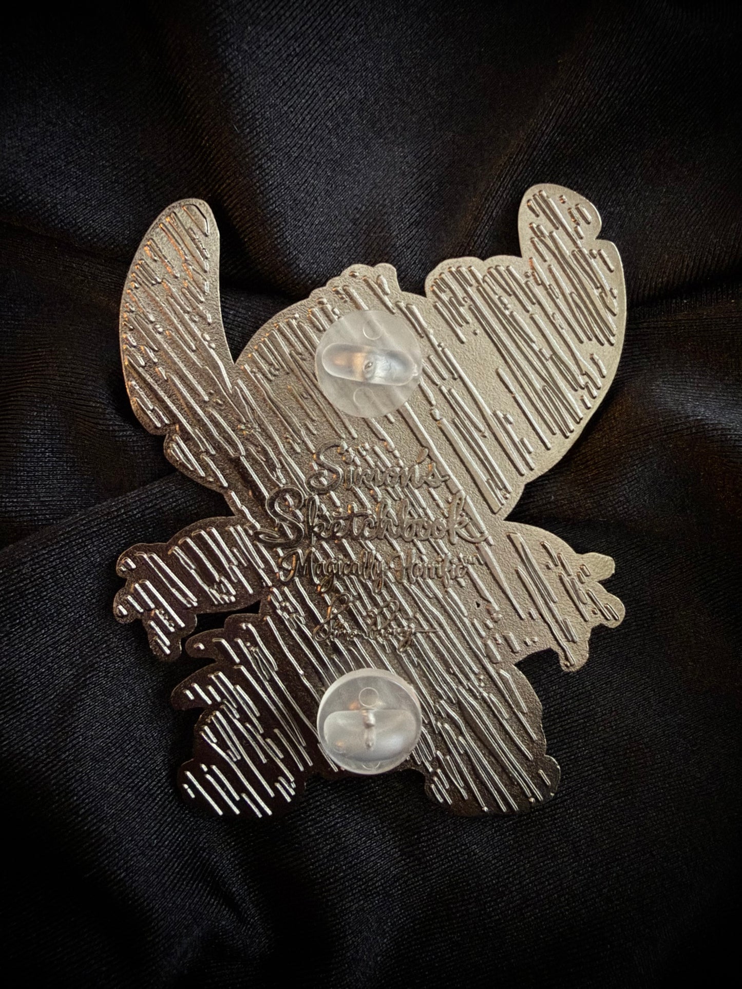 Magically Horrific™ “Simon’s Sketchbook: Hula Lessons” B&W Limited Edition Pin