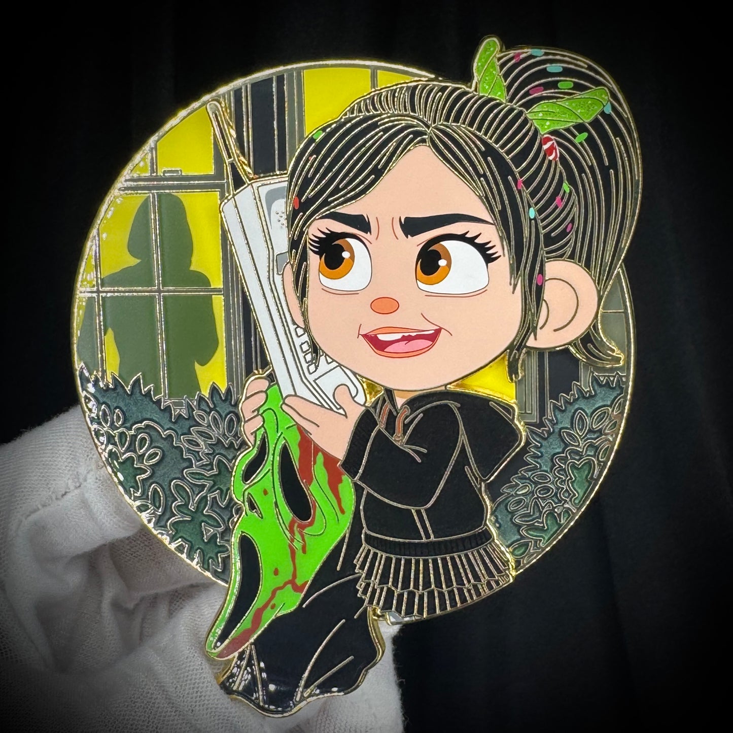 Magically Horrific™ "Surprise Glitch!" Fantasy Limited Edition Pin (STAB Green Color)