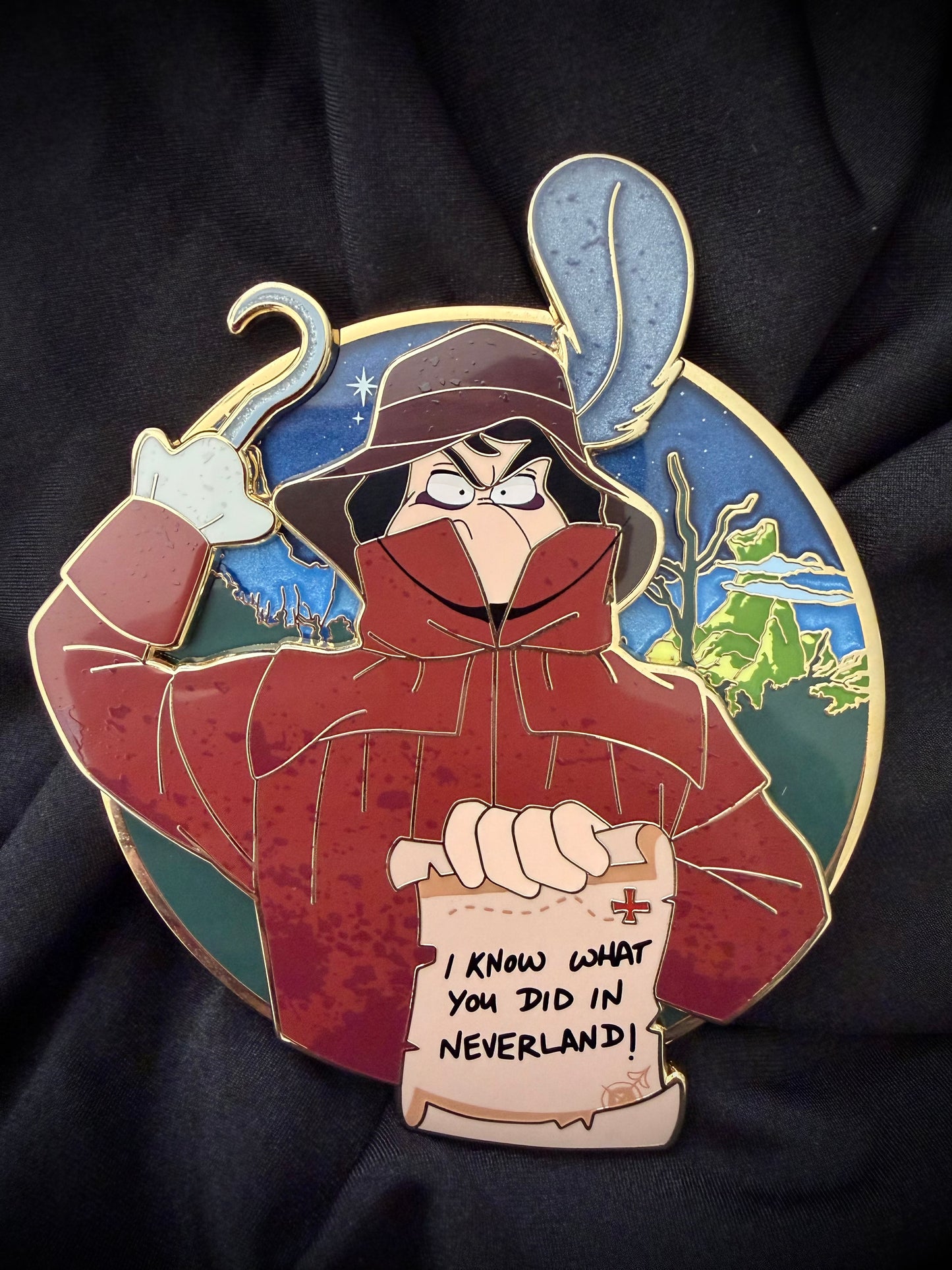 Magically Horrific™ "I KNOW WHAT YOU DID IN NEVERLAND" Fantasy Limited Edition Pin