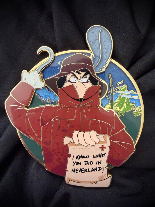Magically Horrific™ "I KNOW WHAT YOU DID IN NEVERLAND" Fantasy Limited Edition Pin