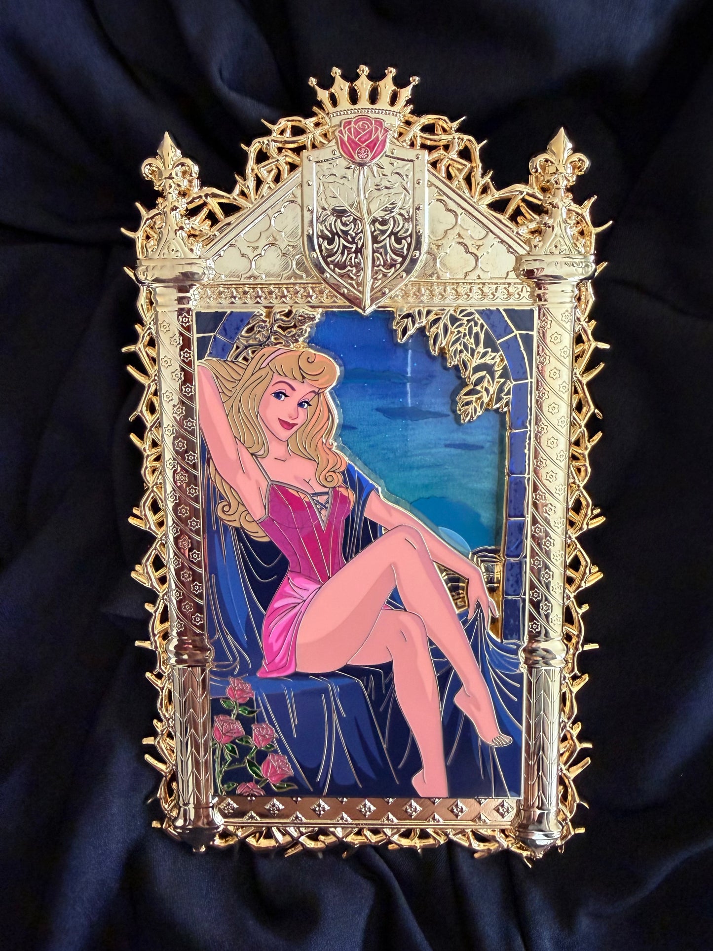 Magically Horrific™ Artistic Allure Collection: PINK ARA Limited Edition Pin + Print + Sticker