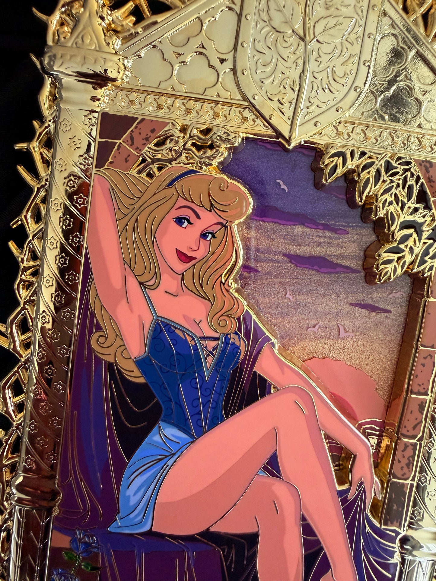 Magically Horrific™ Artistic Allure Collection: BLUE ARA Limited Edition Pin + Print + Sticker