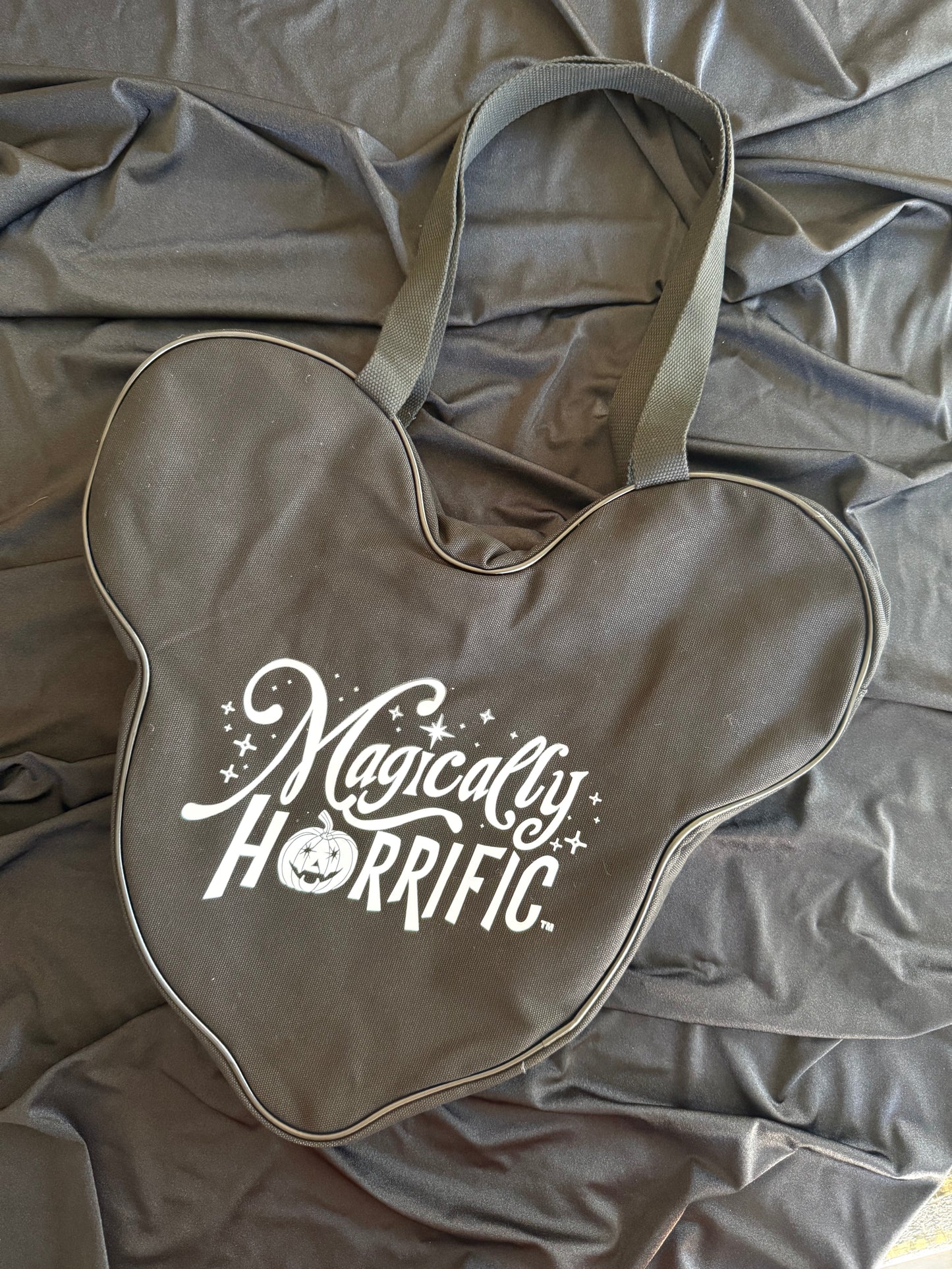 Magically Horrific™ BLOODY GM Big Face Zip Tote Bag READY TO SHIP