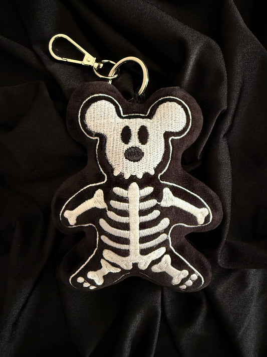 Magically Horrific™ PUFFED UP BURNT GingerDEAD Mouse Plush Keychain