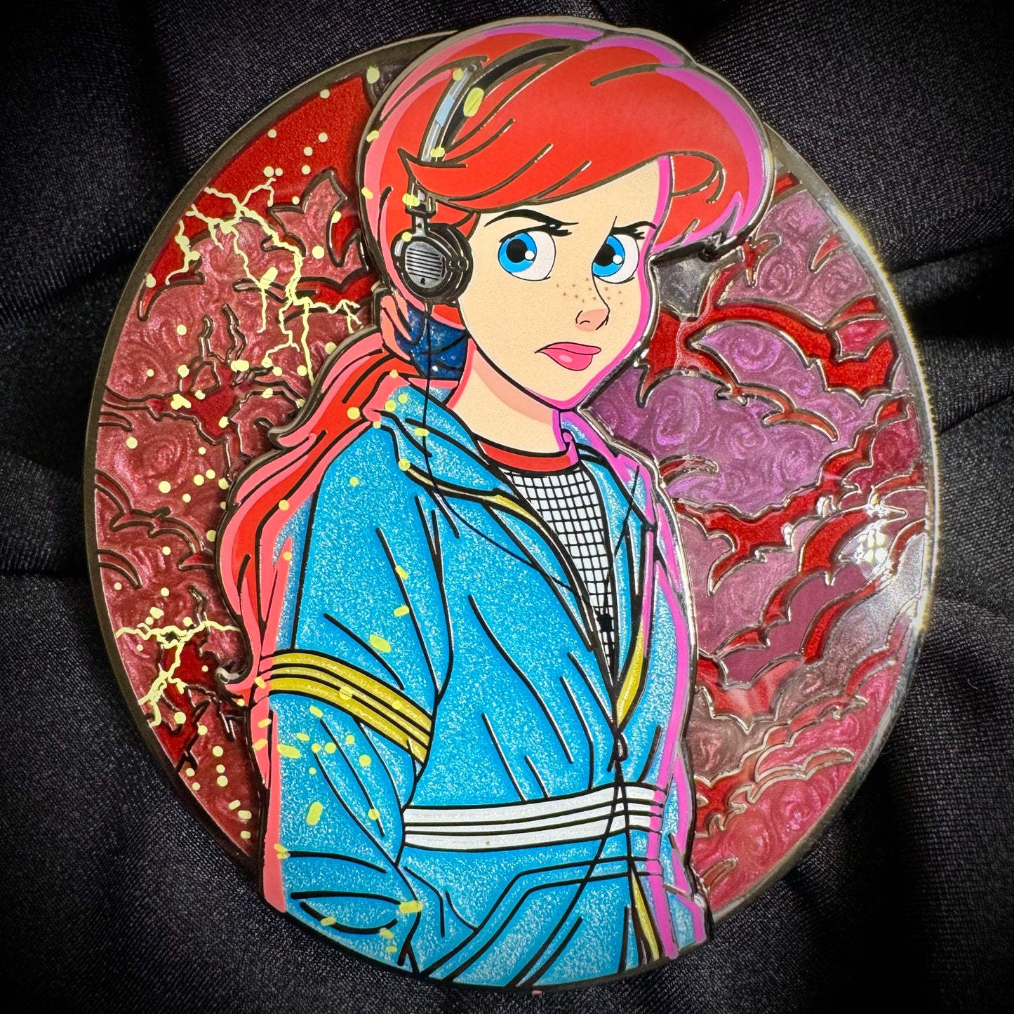 Magically Horrific™ STARCOURT KINGDOM Limited Edition Pin HEADPHONES MX