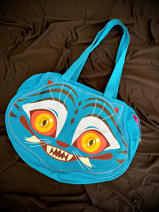 Magically Horrific™ "SO DERPY" Kids Big Face Zip Tote Bag