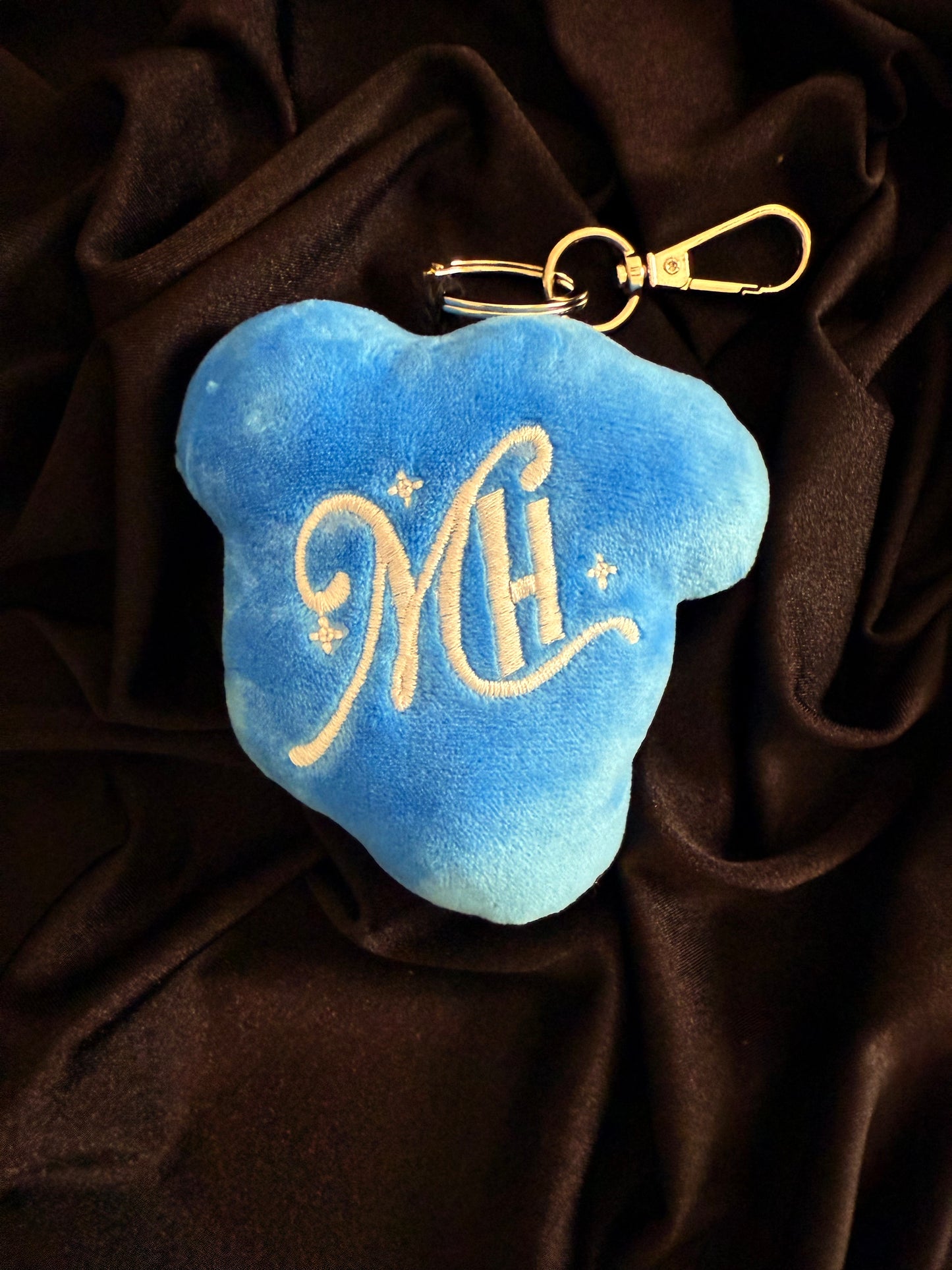 Magically Horrific™ PUFFED UP Crashed Out Blue Duck Plush Keychain
