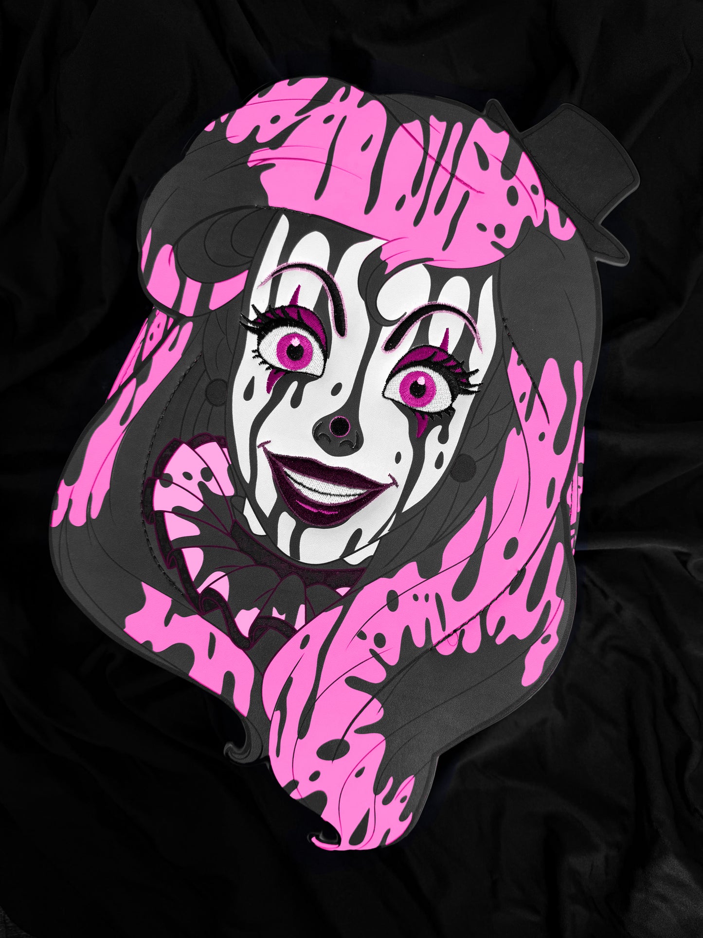 Magically Horrific™ AF GOREY/SUPER BLOODY Limited Edition Novelty Purse/ Backpack PINK