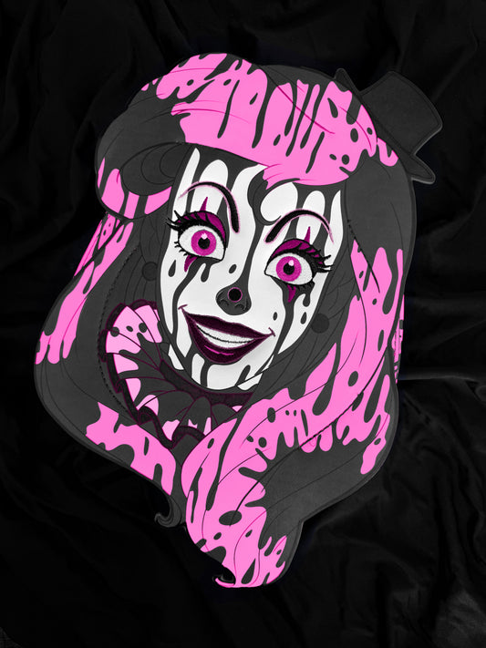 Magically Horrific™ AF GOREY/SUPER BLOODY Limited Edition Novelty Purse/ Backpack PINK
