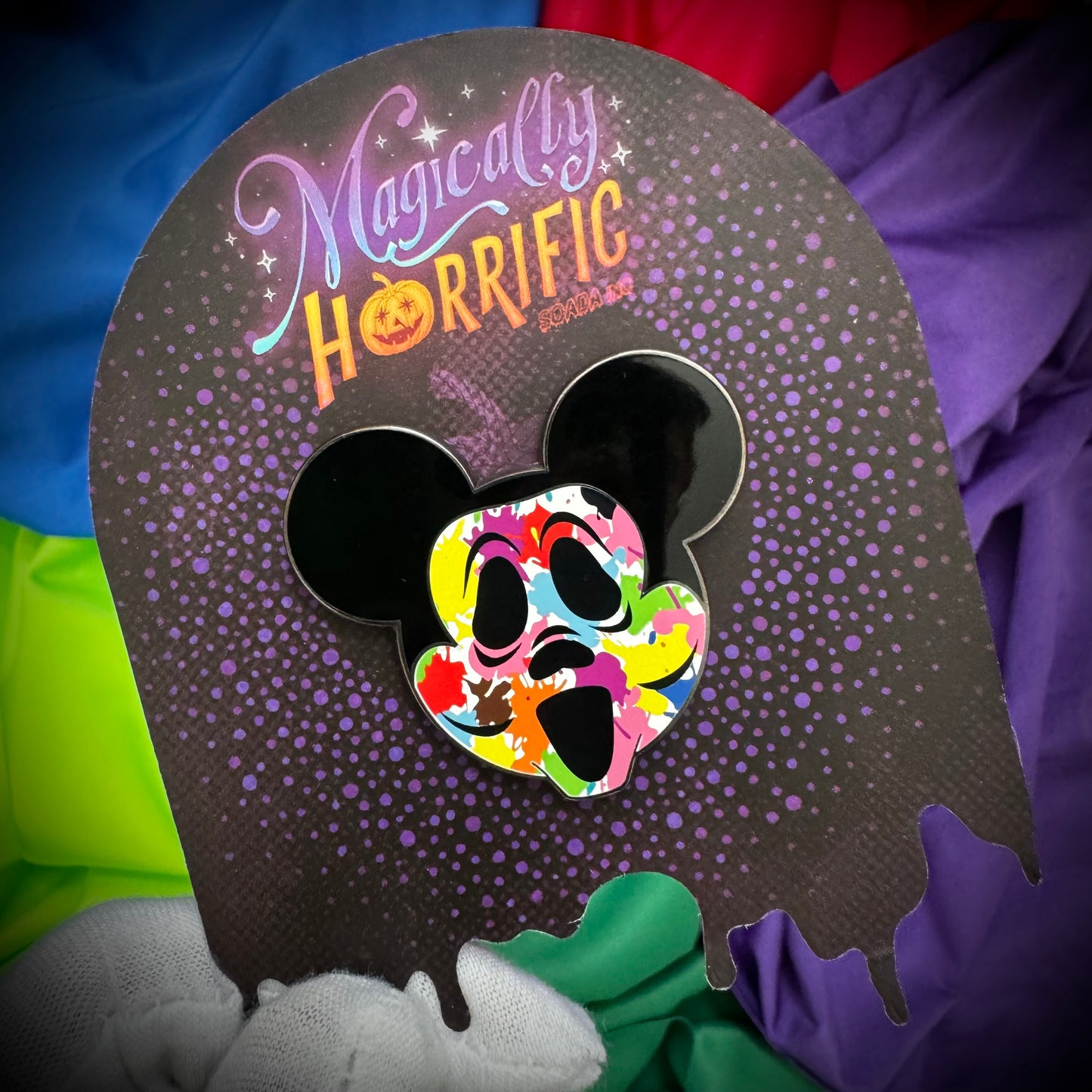 The PRIDEFUL GM Enamel Pin