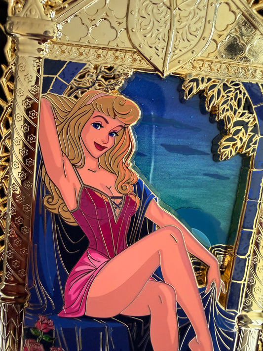 Magically Horrific™ Artistic Allure Collection: PINK ARA Limited Edition Pin + Print + Sticker