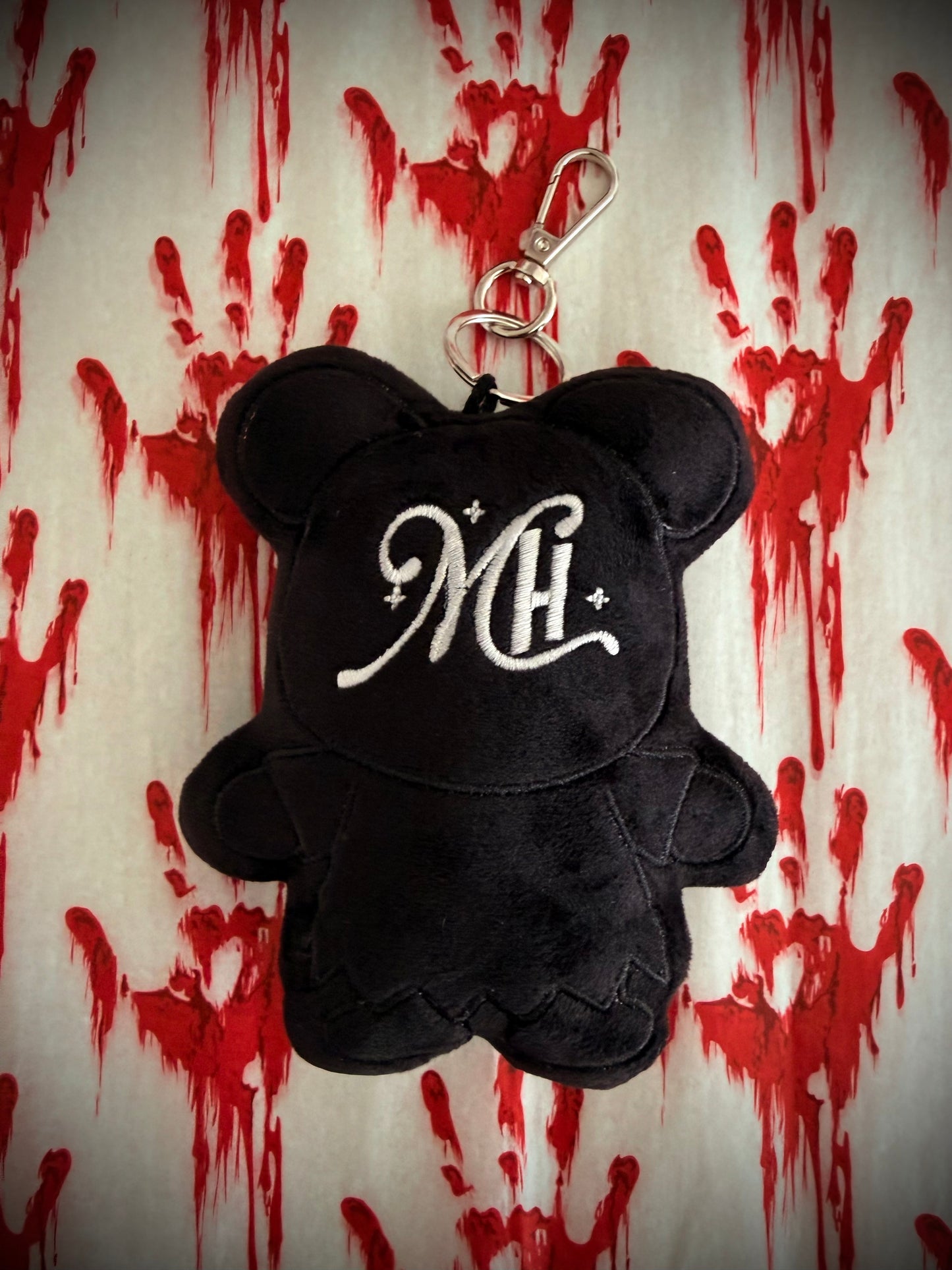 Magically Horrific™ PUFFED UP Plush Keychain (Full Body 90s Bloody GM)