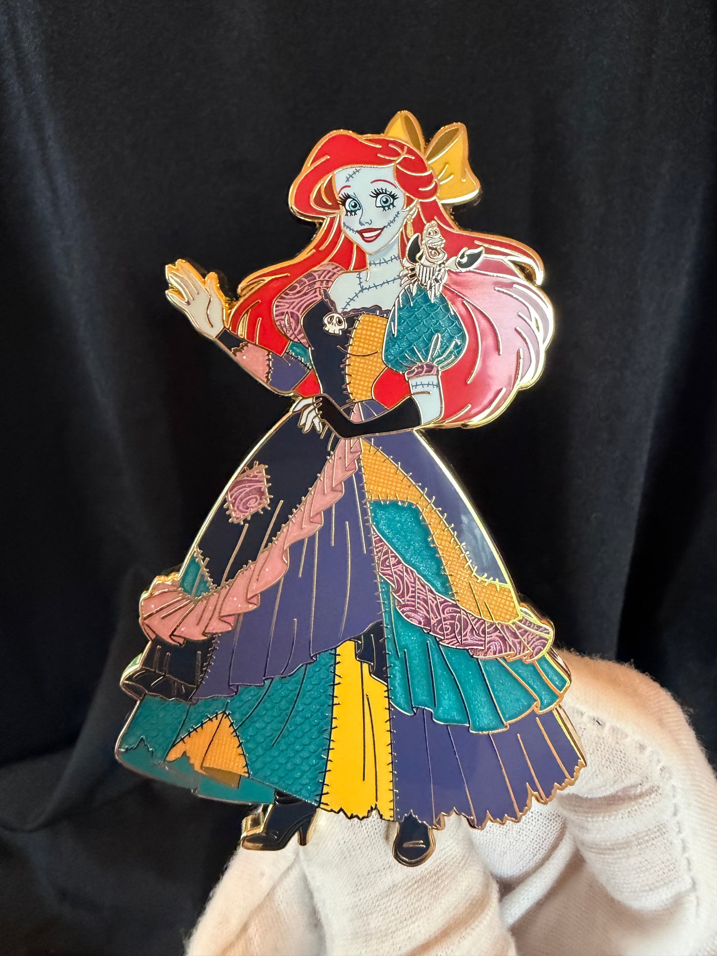 Magically Horrific™  “Sewn Up Sister FB: A" Limited Edition Pin