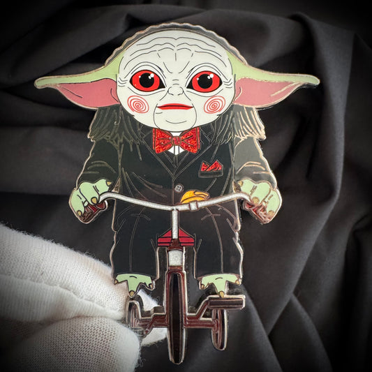 Magically Horrific™ Baby Alien Horror Billy Enamel Pin