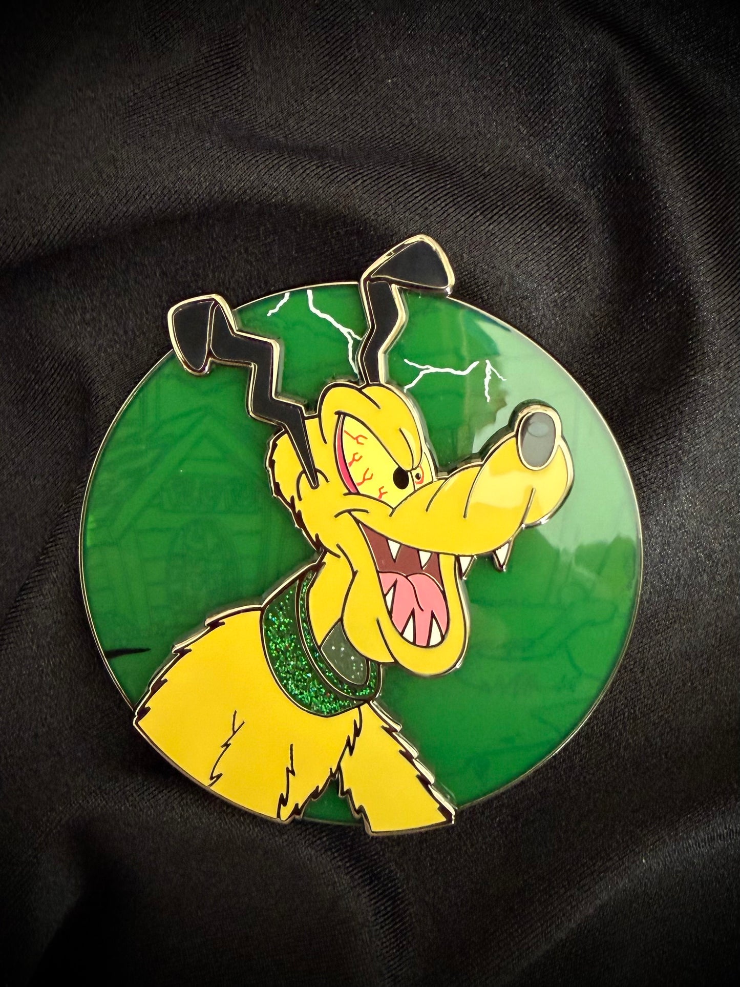 Magically Horrific™ Profile Limited Edition Pin CRASHED OUT YELLOW DOG