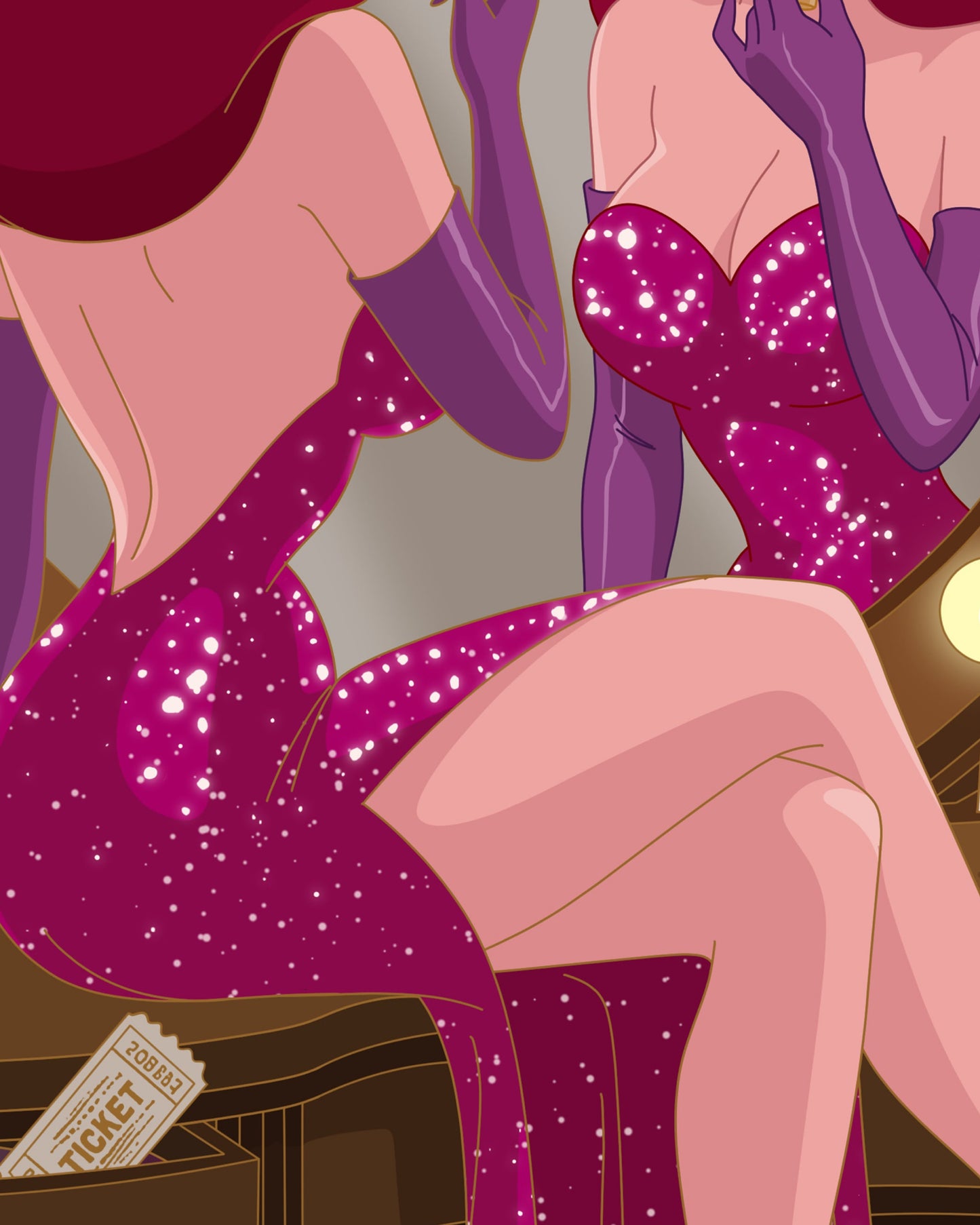 Magically Horrific™ Fairest Reflections: DRAWN THAT WAY Limited Edition Pin