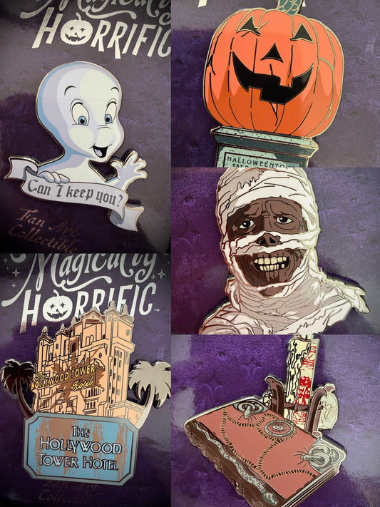 Magically Horrific™ HPPE25 Nostalgia Collectible Pins (Choose Your Design)