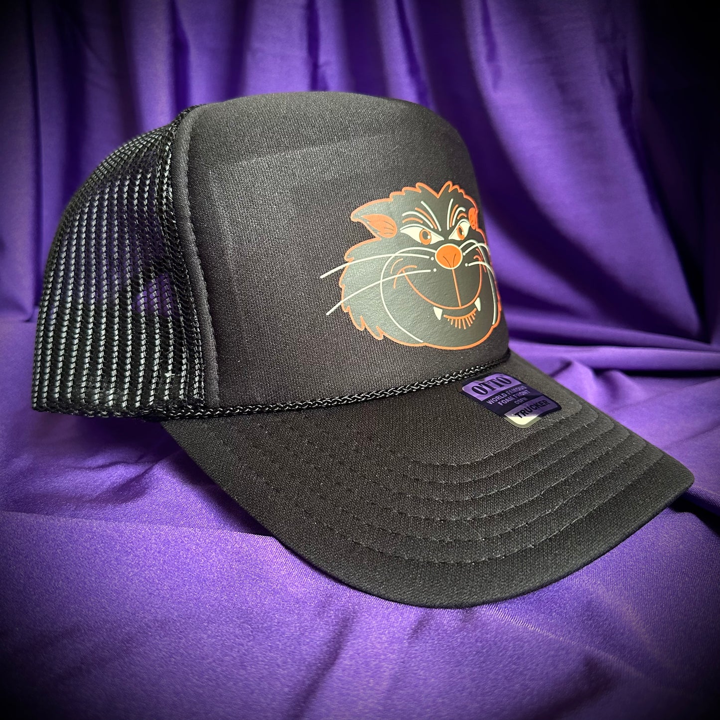 Magically Horrific™ Hat: Vintage Halloween Cat 2