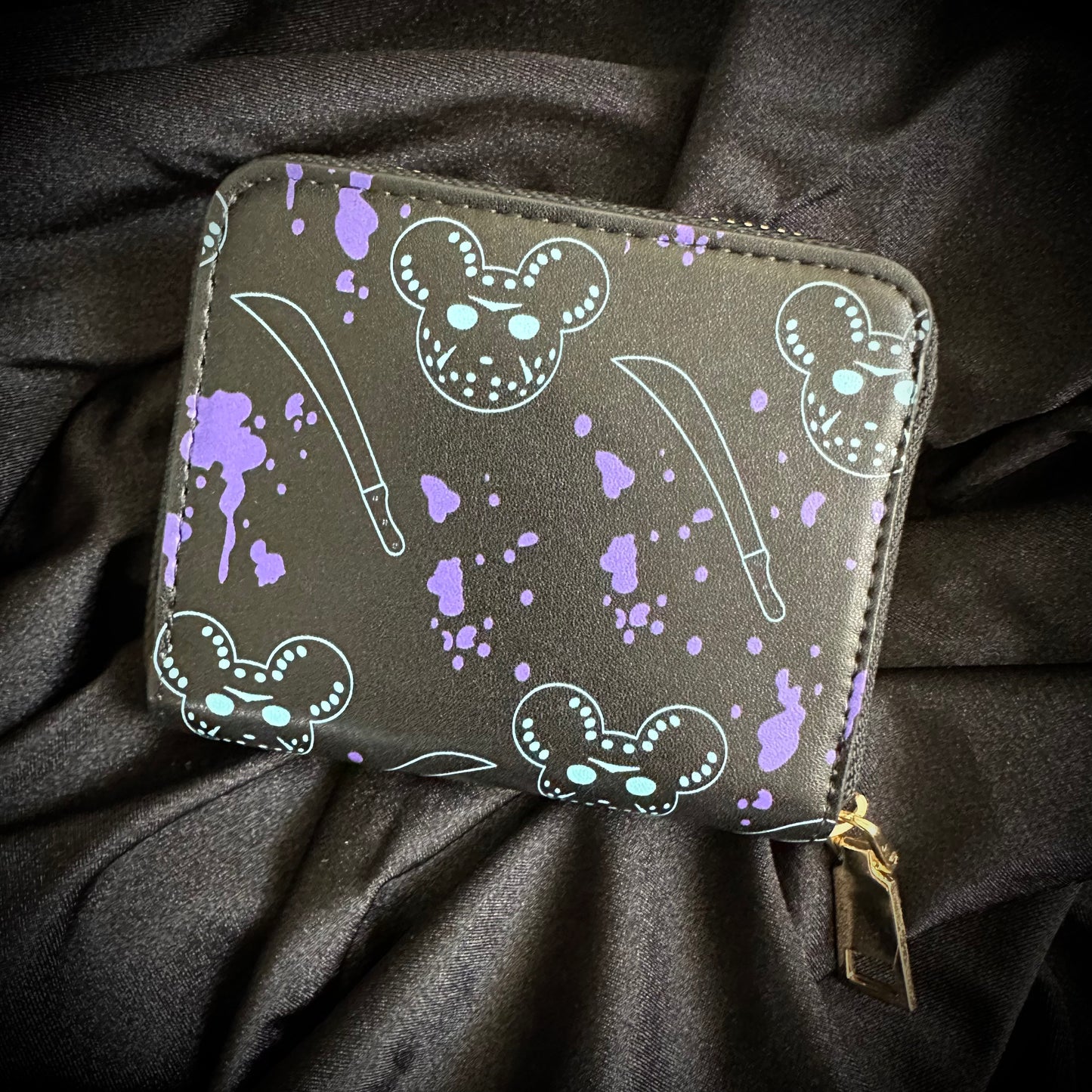 Magically Horrific™ The VM Novelty Wallet (8 BIT BLUE)